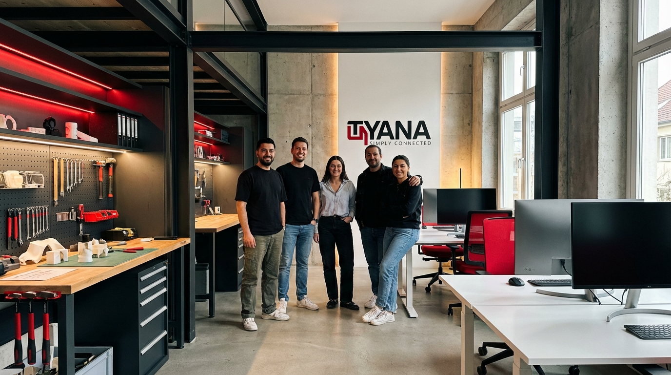 TYANA GmbH Team bei der Arbeit